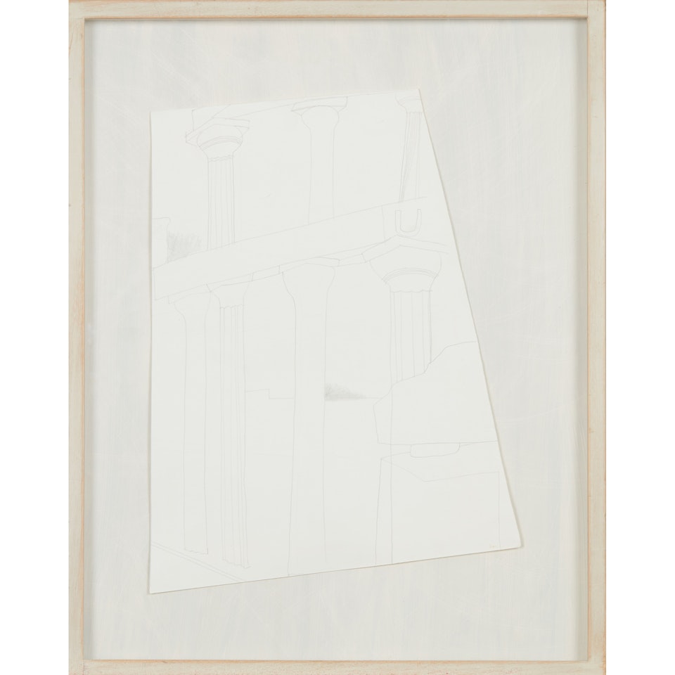 Studies, Aegina by Ben Nicholson, O.M.