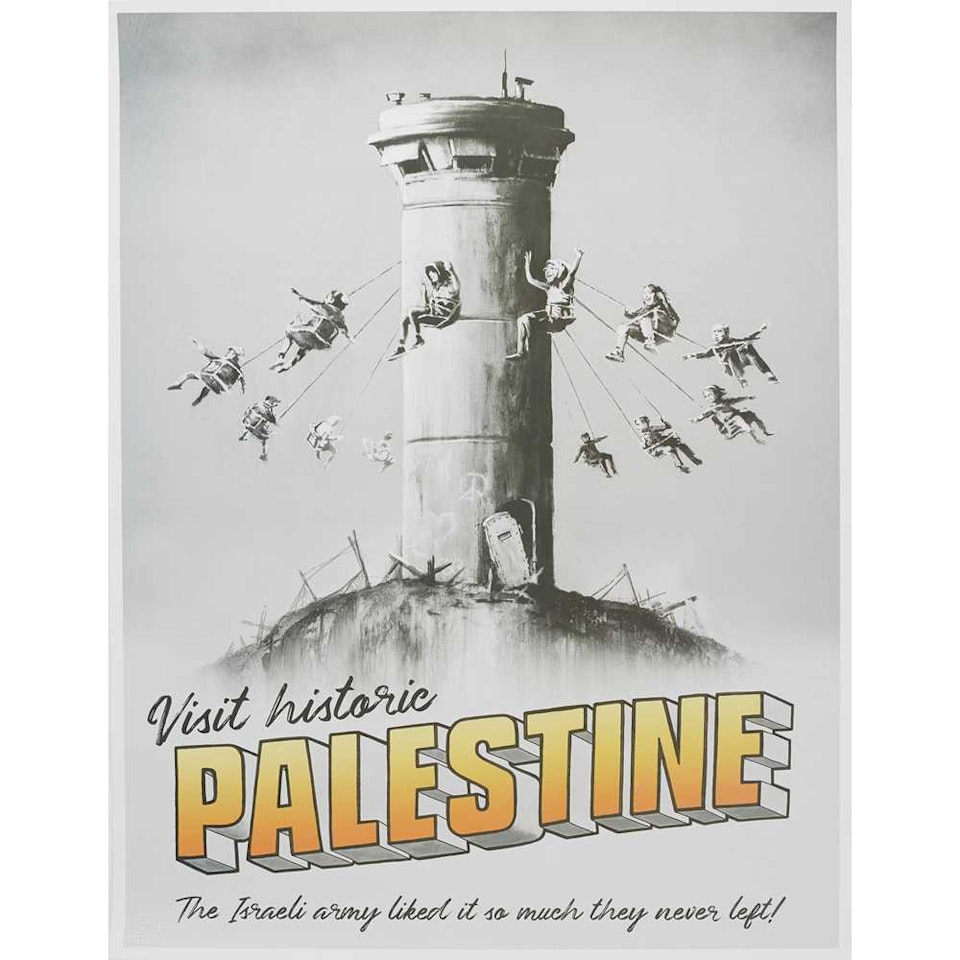 VISIT HISTORIC PALESTINE by Banksy