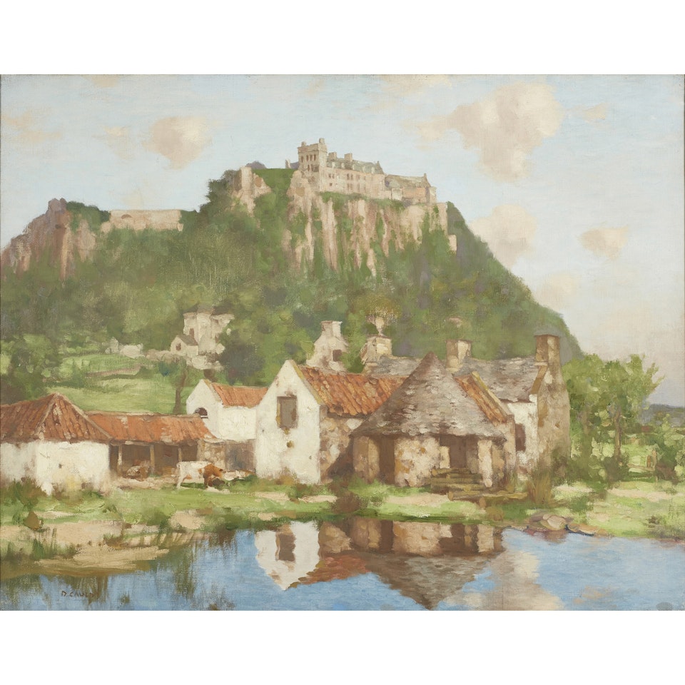 BELOW THE RAMPARTS OF STIRLING CASTLE by David Gauld