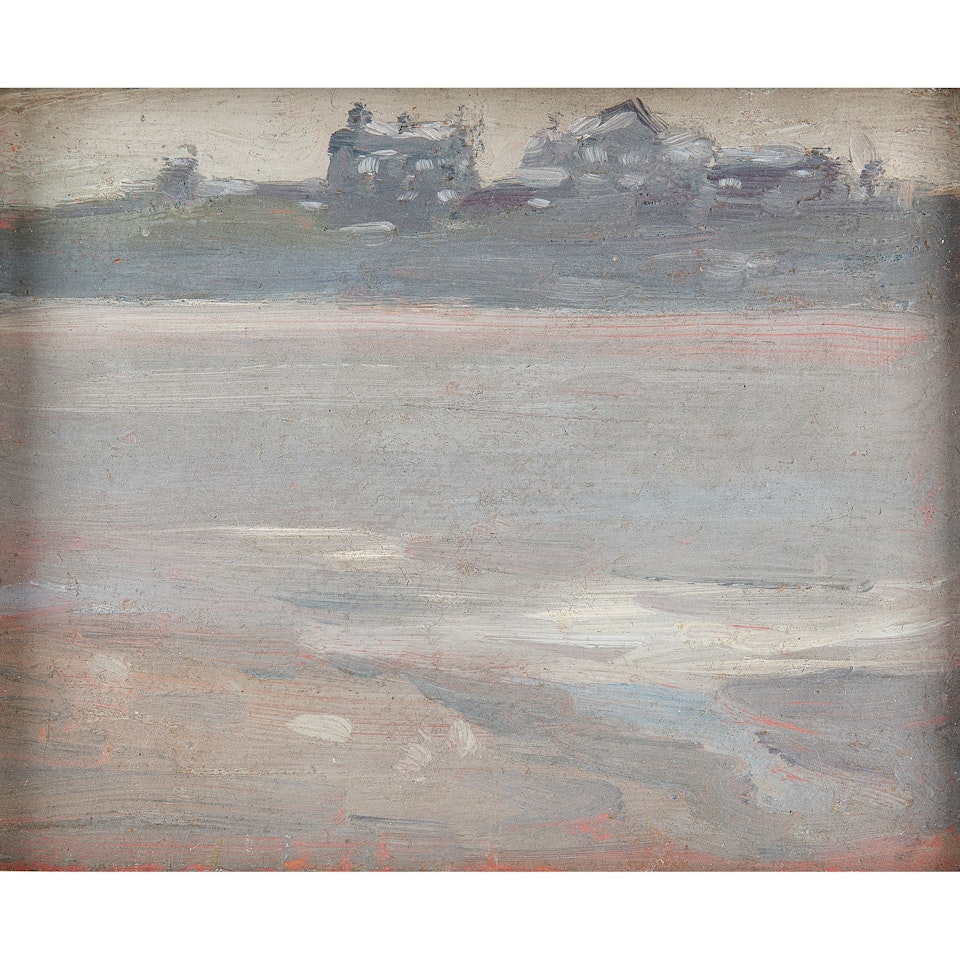 VILLAS ON THE SHORE by John Duncan Fergusson