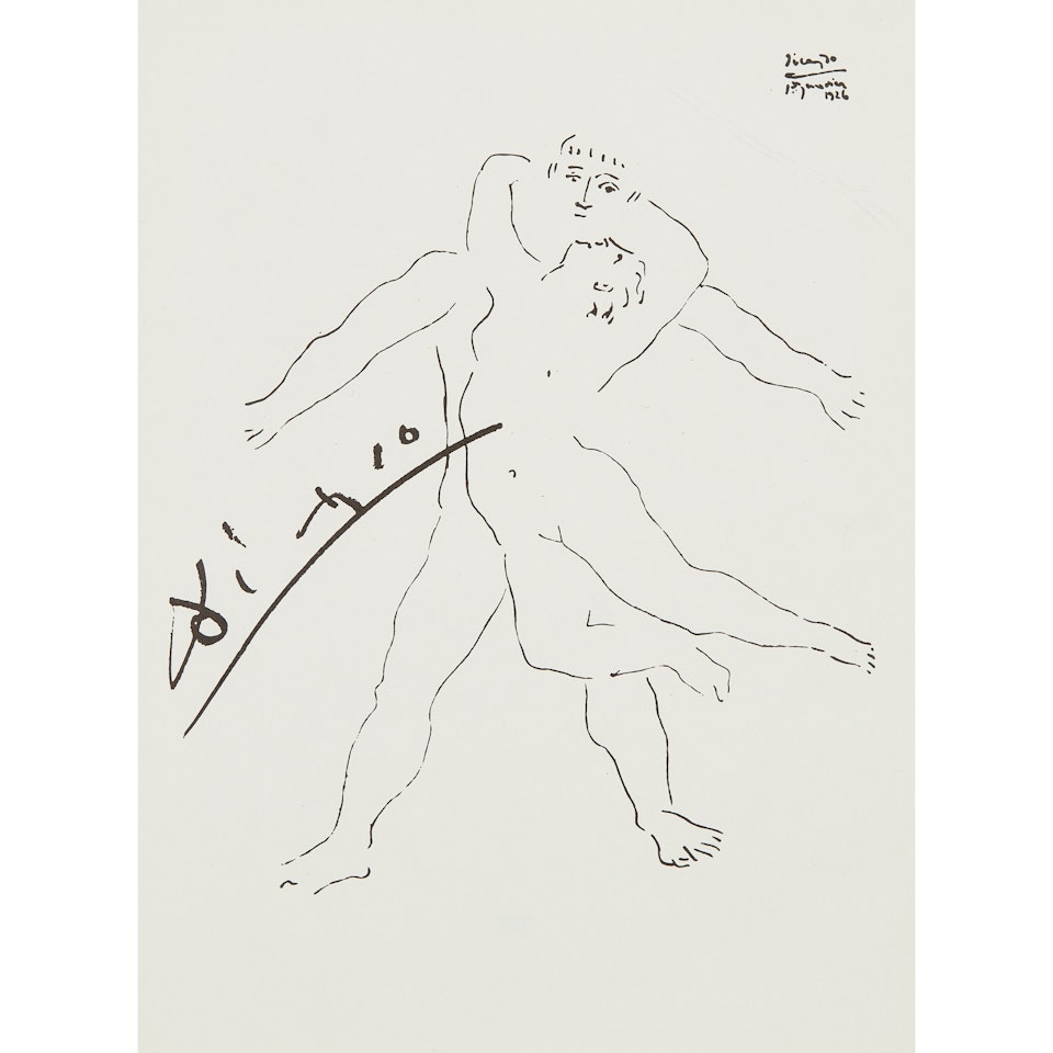 Design for Serge Lifar by Pablo Picasso