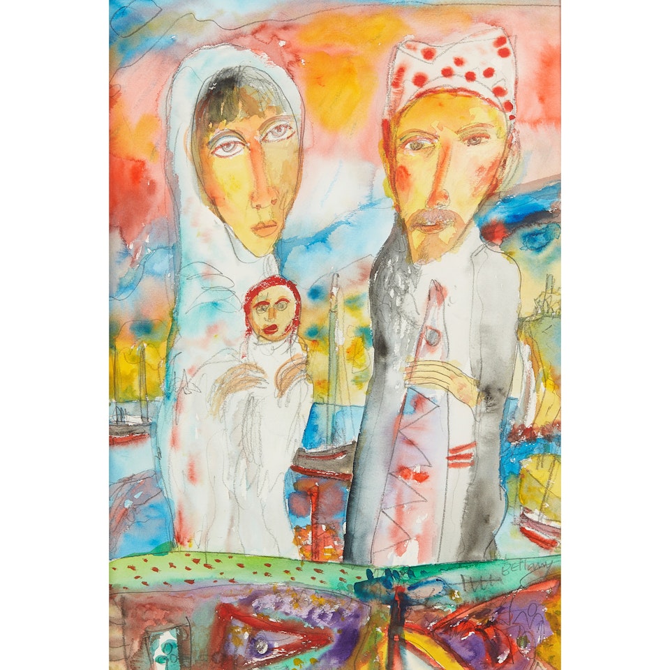 FROM GENERATION UNTO GENERATION, HIGHLAND FAMILY by John Bellany