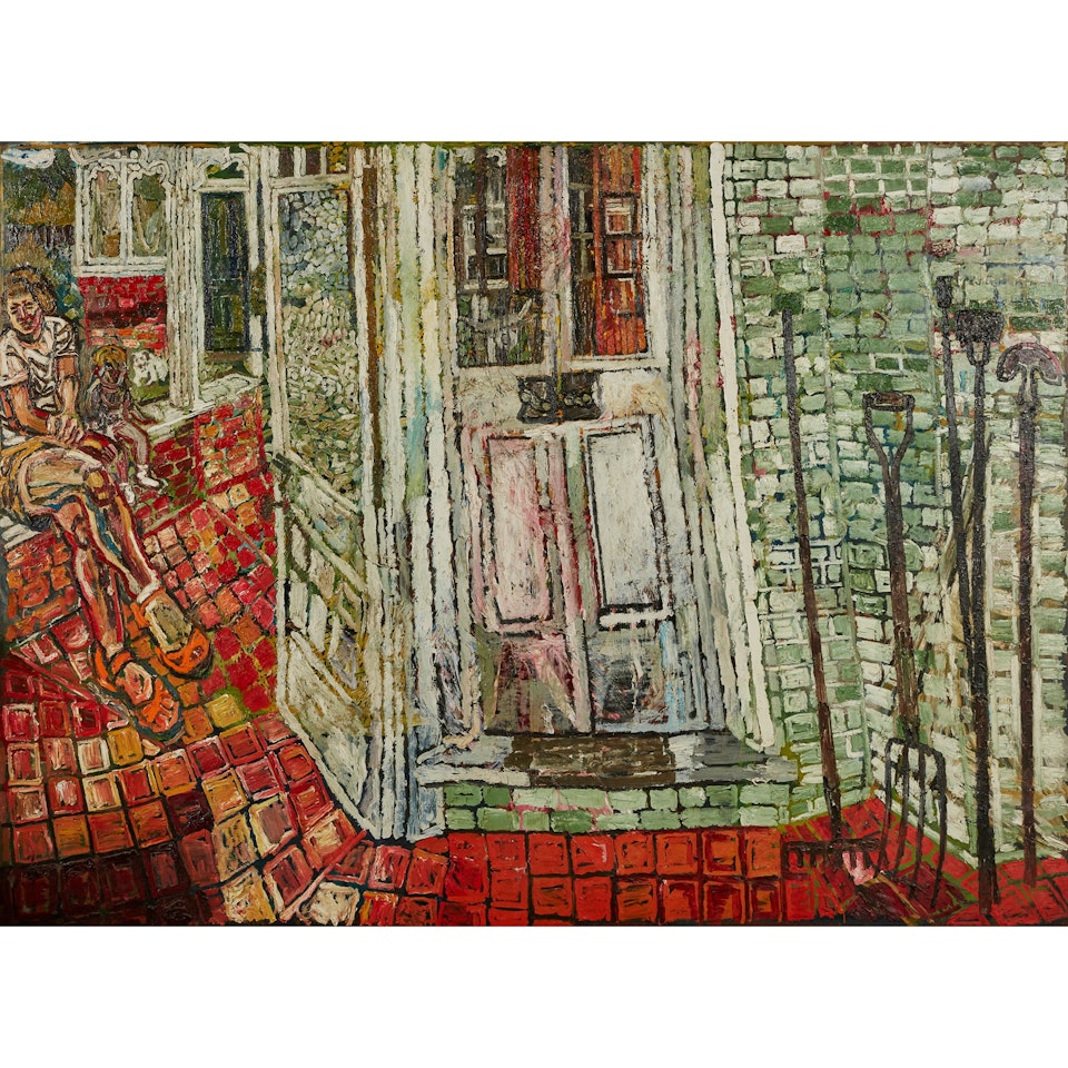 UNTITLED (FOR 'THE HORSE'S MOUTH') by John Bratby