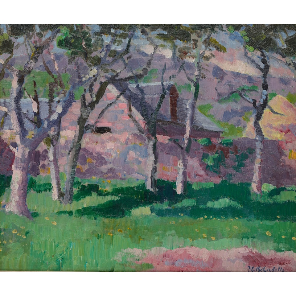 THE STEADING by Francis Campbell Boileau Cadell