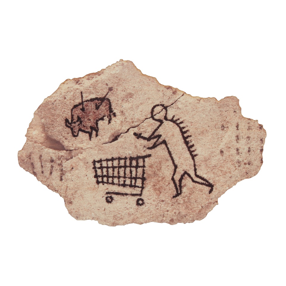 PECKHAM ROCK POSTCARD by Banksy