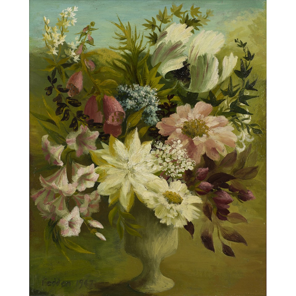 SPRING FLOWERS by Mary Fedden