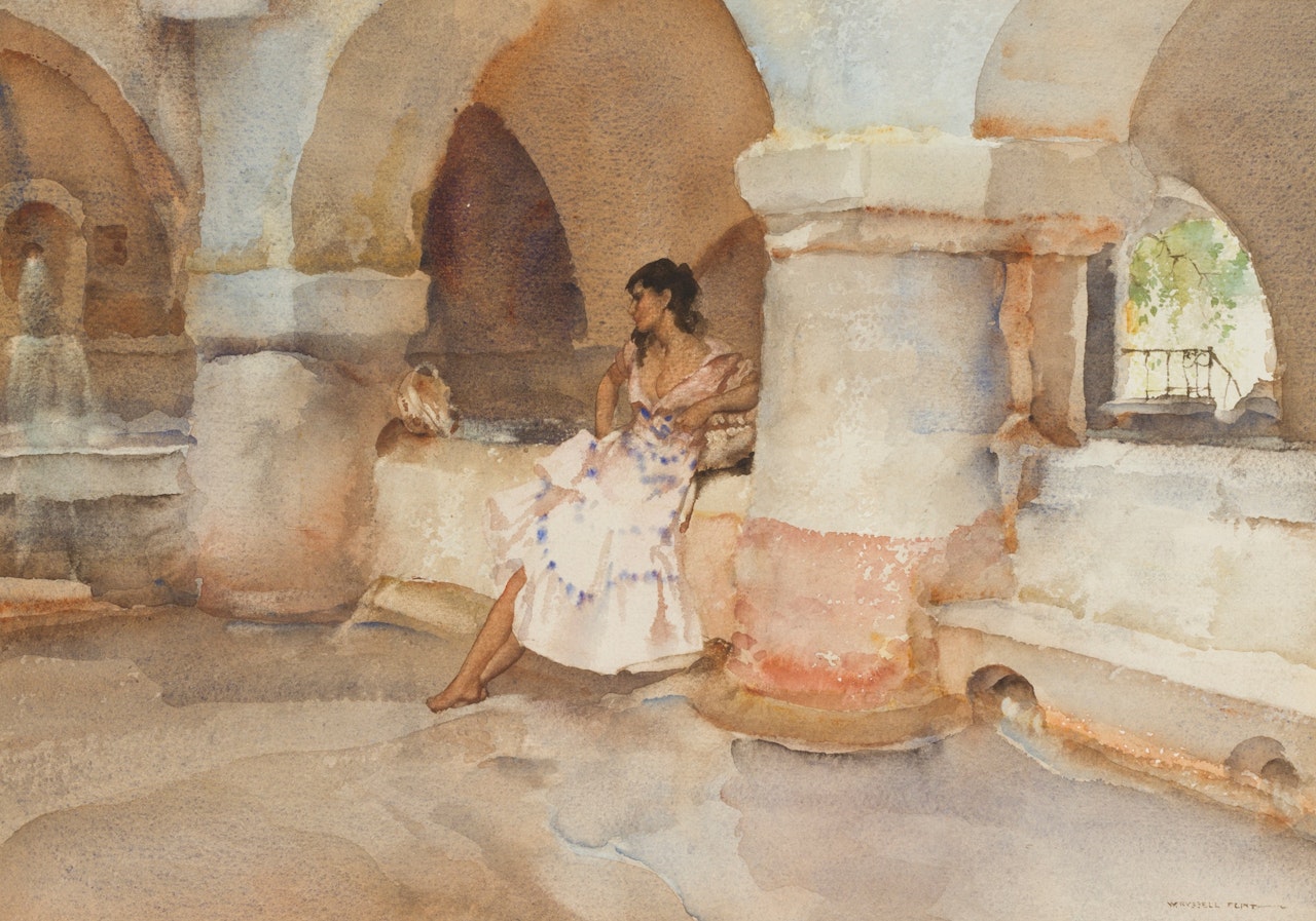 SICILIAN RENDEZVOUS by William Russell Flint