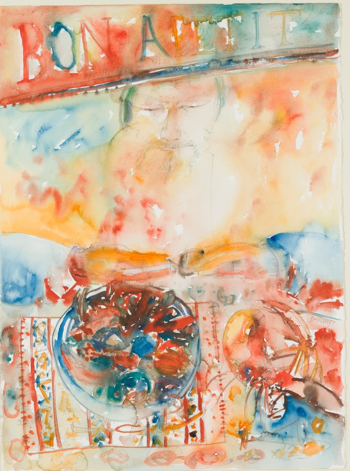 BON APPETIT by John Bellany