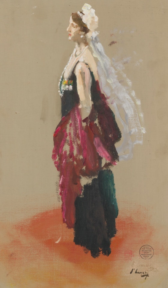 LADY PONSONBY by John Lavery