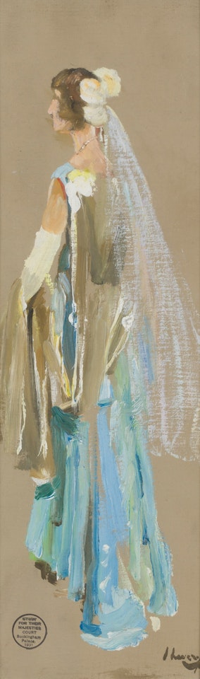 MISS ALICE TRUDEAU by John Lavery
