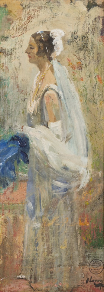 MISS ANNABEL MANN by John Lavery