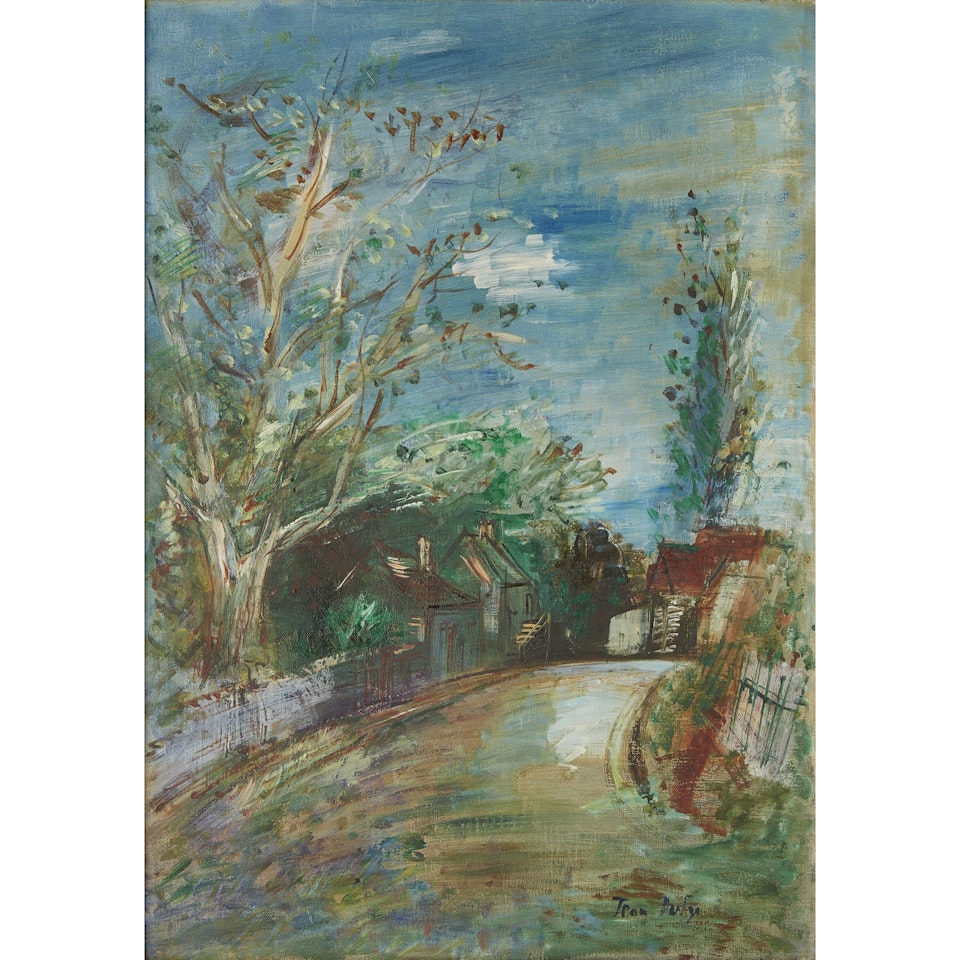 Route de Rives (Touraine) by Jean Dufy
