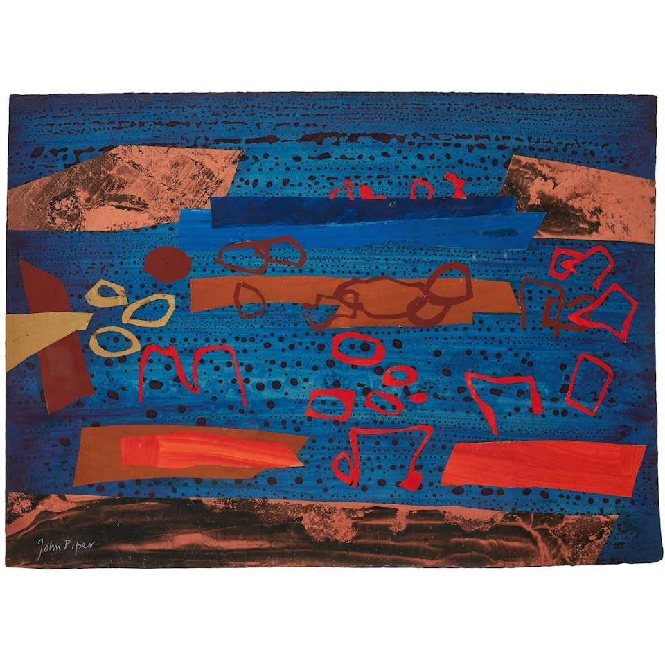 Ploumanach, Brittany by John Piper