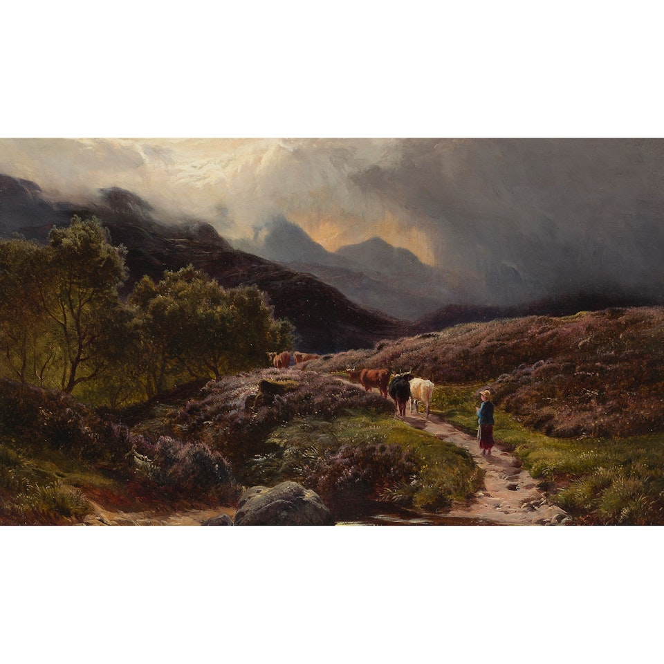 'HOMEWARD BOUND' AND 'ON THE BANKS OF THE LOCH' by Sidney Richard Percy