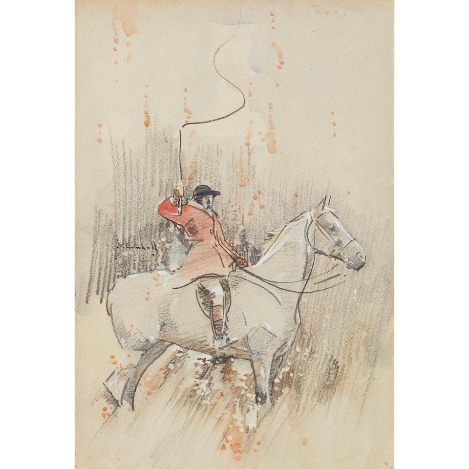 THE WHIPPER-IN by Joseph Crawhall