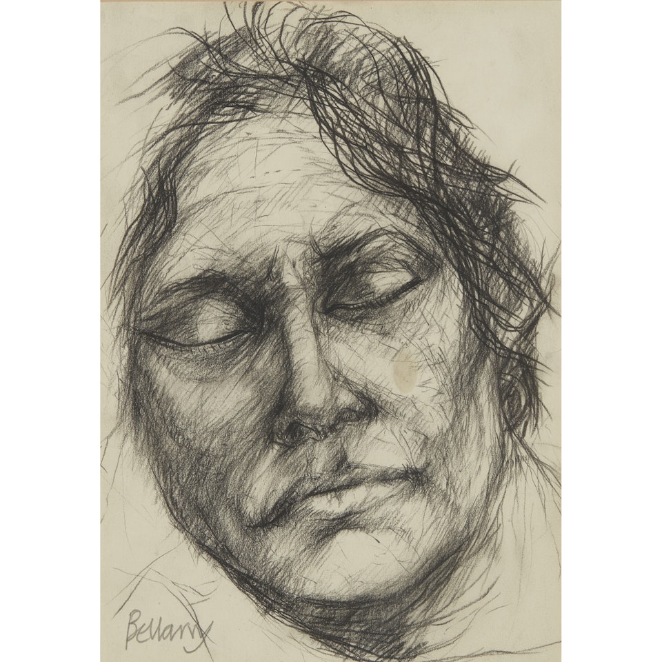 PORTRAIT STUDY: SLEEPING by John Bellany