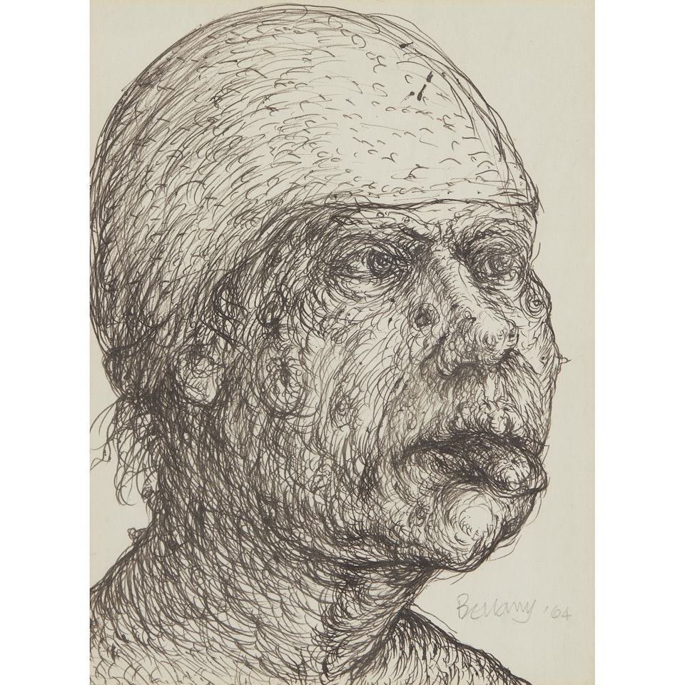 PORTRAIT STUDY by John Bellany