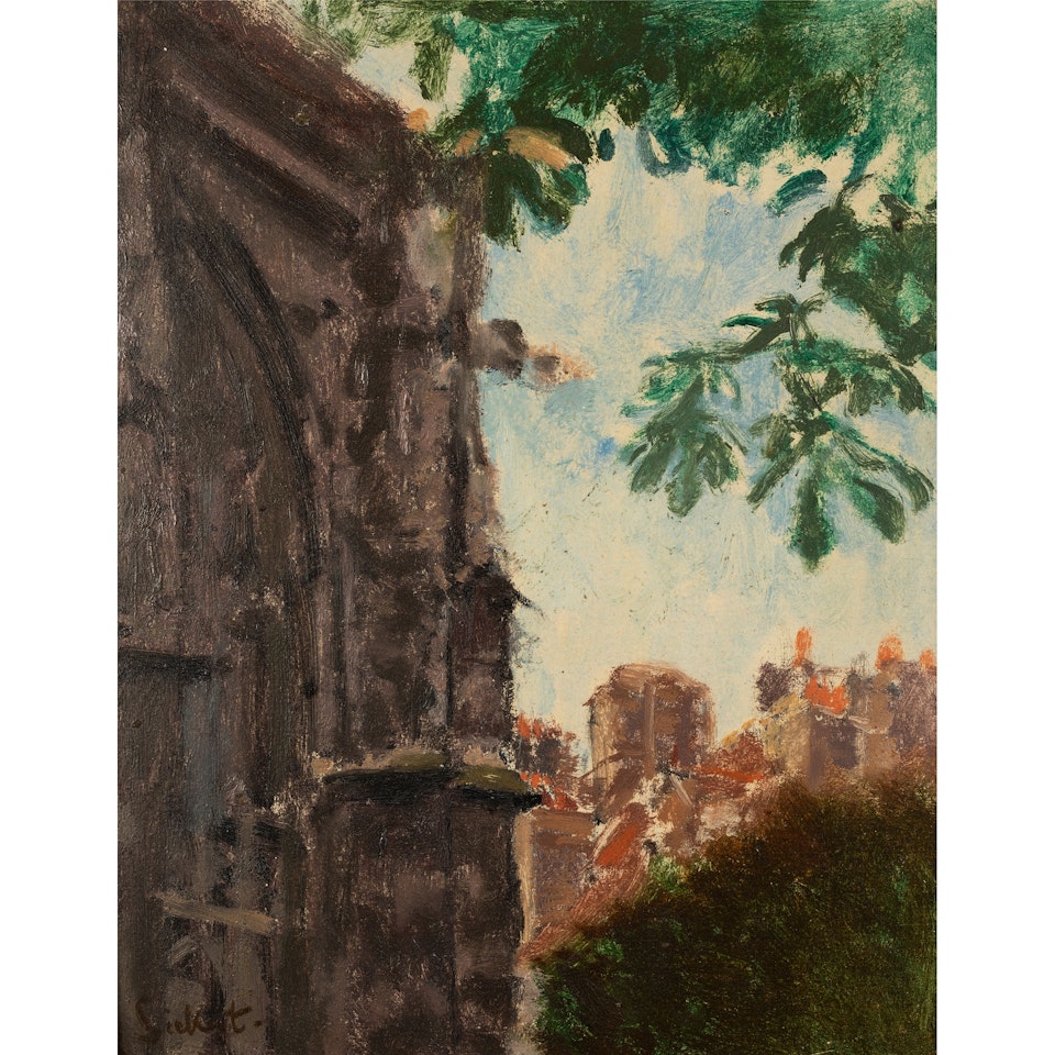 Chevet de l'Eglise by Walter Richard Sickert