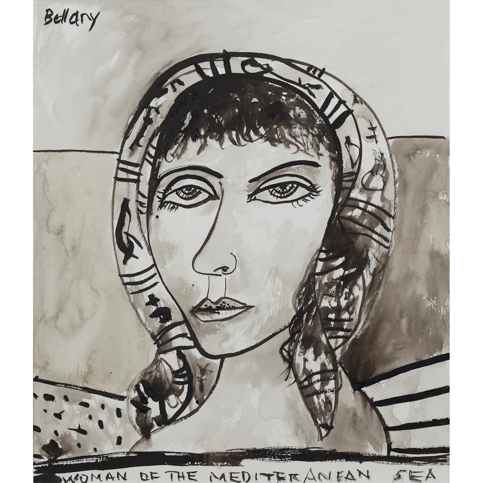 WOMAN OF THE MEDITERRANEAN SEA by John Bellany