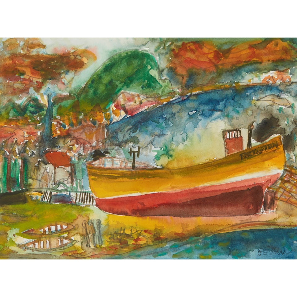 PORT SETON by John Bellany