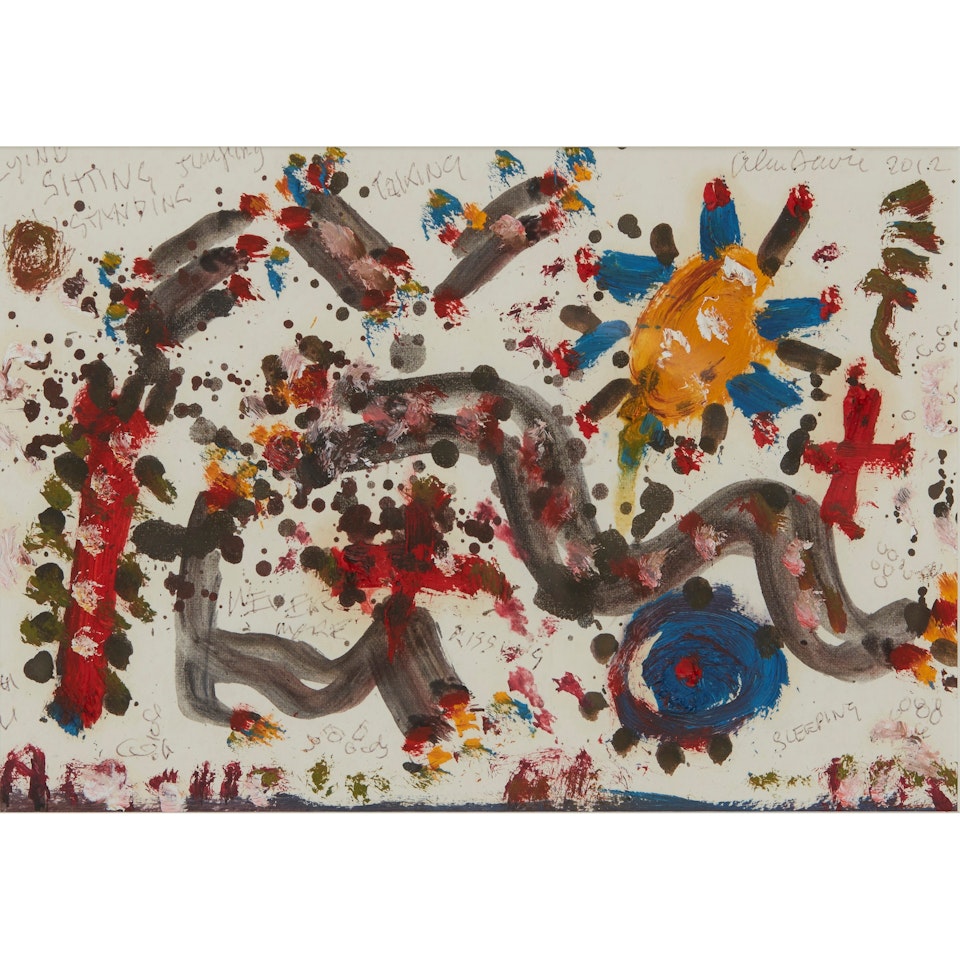 UNTITLED OG.3957 by Alan Davie
