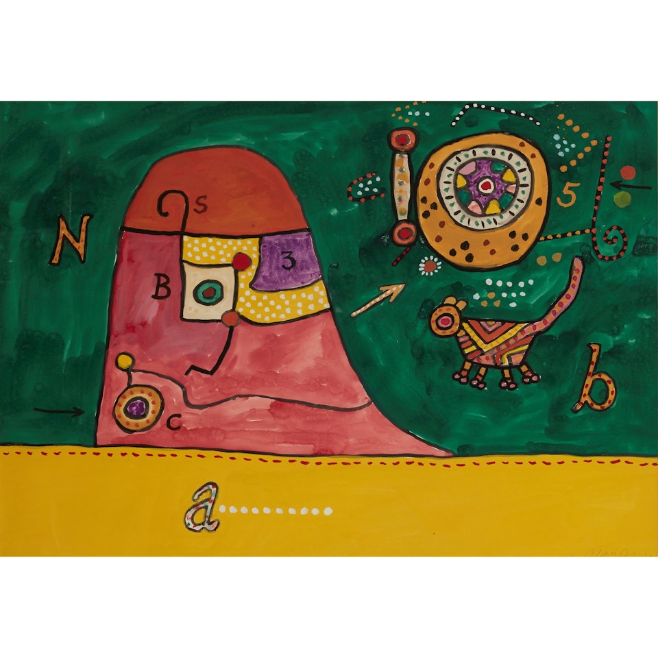 CARIB ISLAND NO.2 by Alan Davie