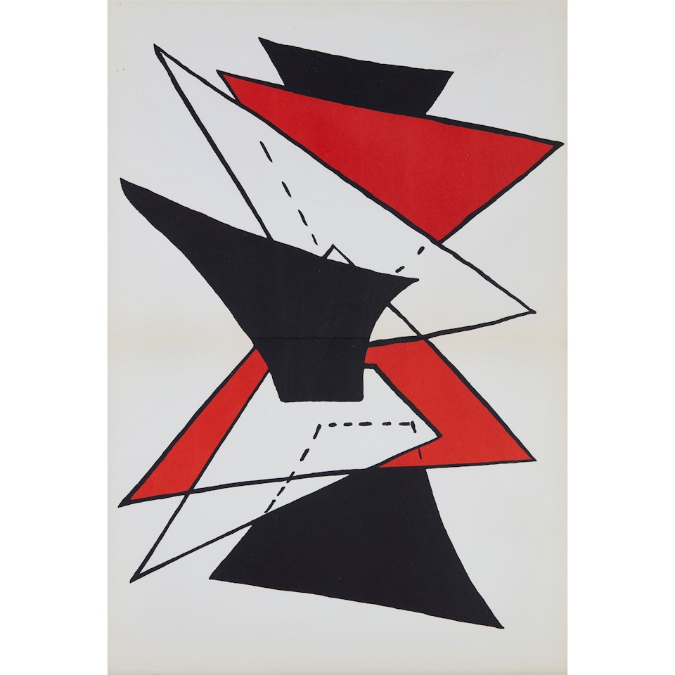 BLACK AND RED by Alexander Calder