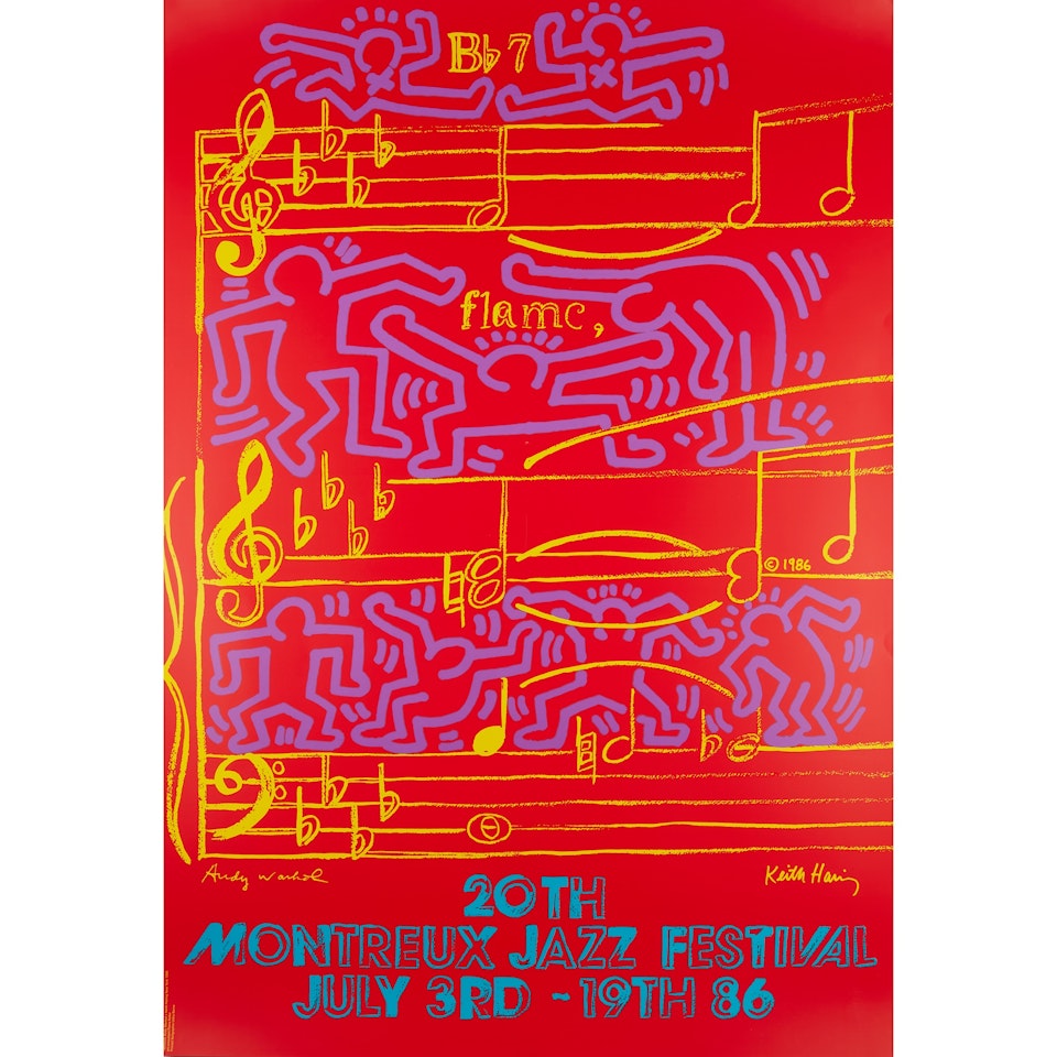 MONTREUX JAZZ FESTIVAL by Andy Warhol