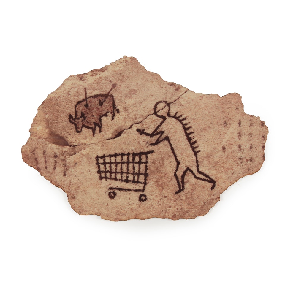 PECKHAM ROCK POSTCARD by Banksy