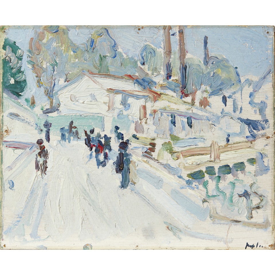 A STREET IN PARIS by Samuel John Peploe