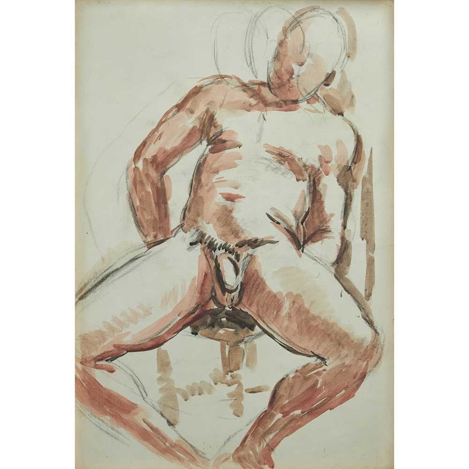 Male Nude by Duncan Grant