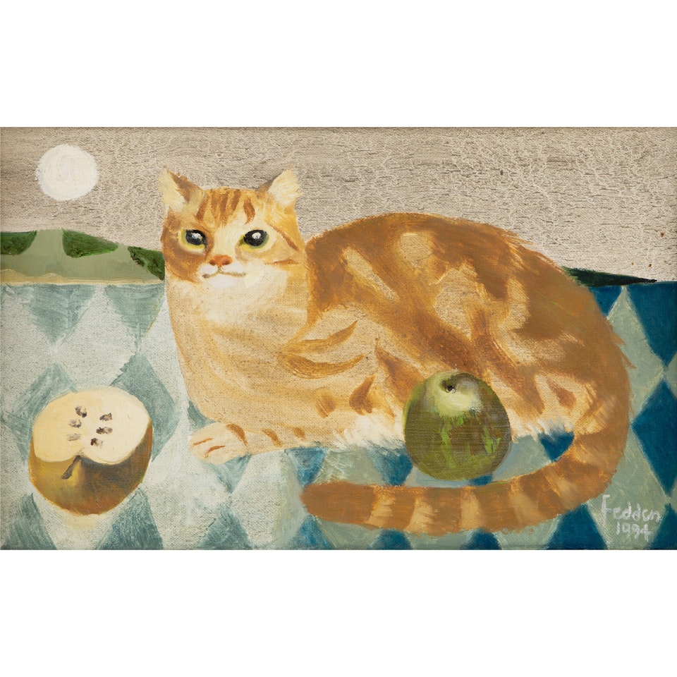 Cats with Apples by Mary Fedden
