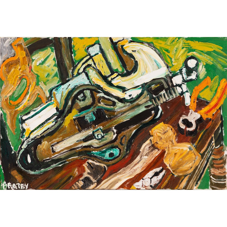 Anvil & Axe by John Bratby
