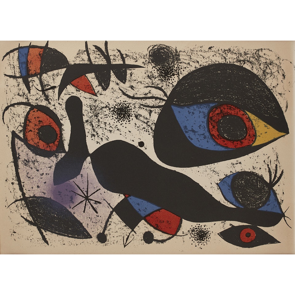 A L'ENCRE II by Joan Miró