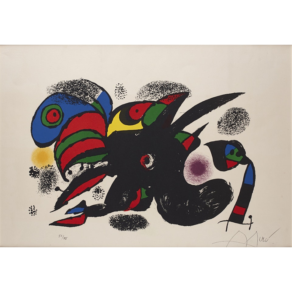 XXE SIÈCLE, NO. 47 by Joan Miró