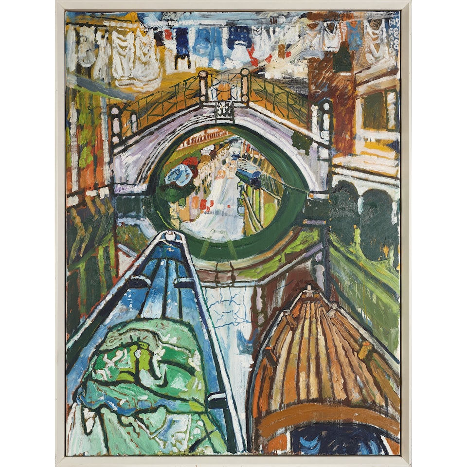 VENICE WASHING by John Bratby