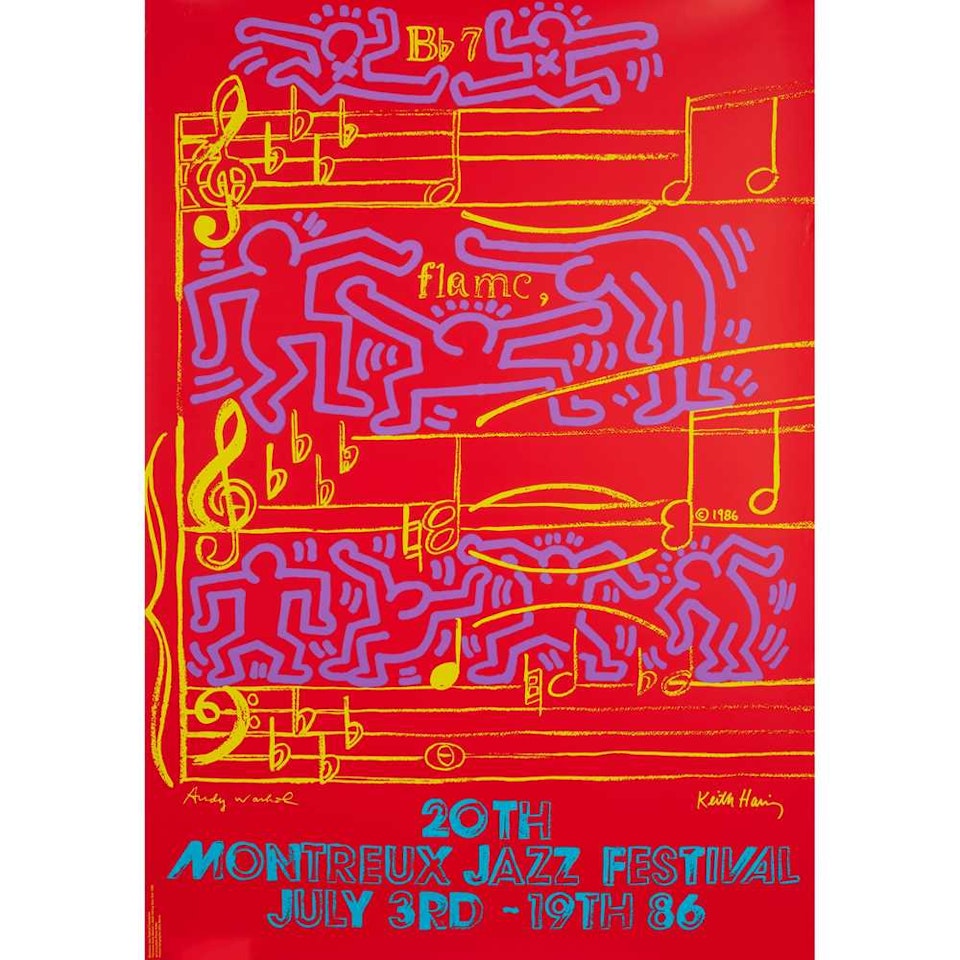 MONTREUX JAZZ FESTIVAL by Andy Warhol