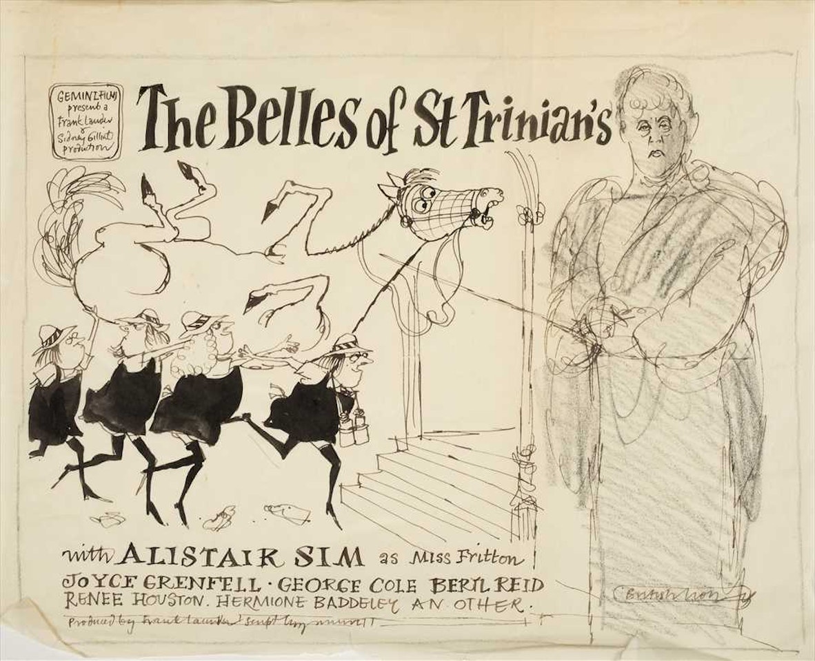 The Belles of St. Trinians by Ronald Searle