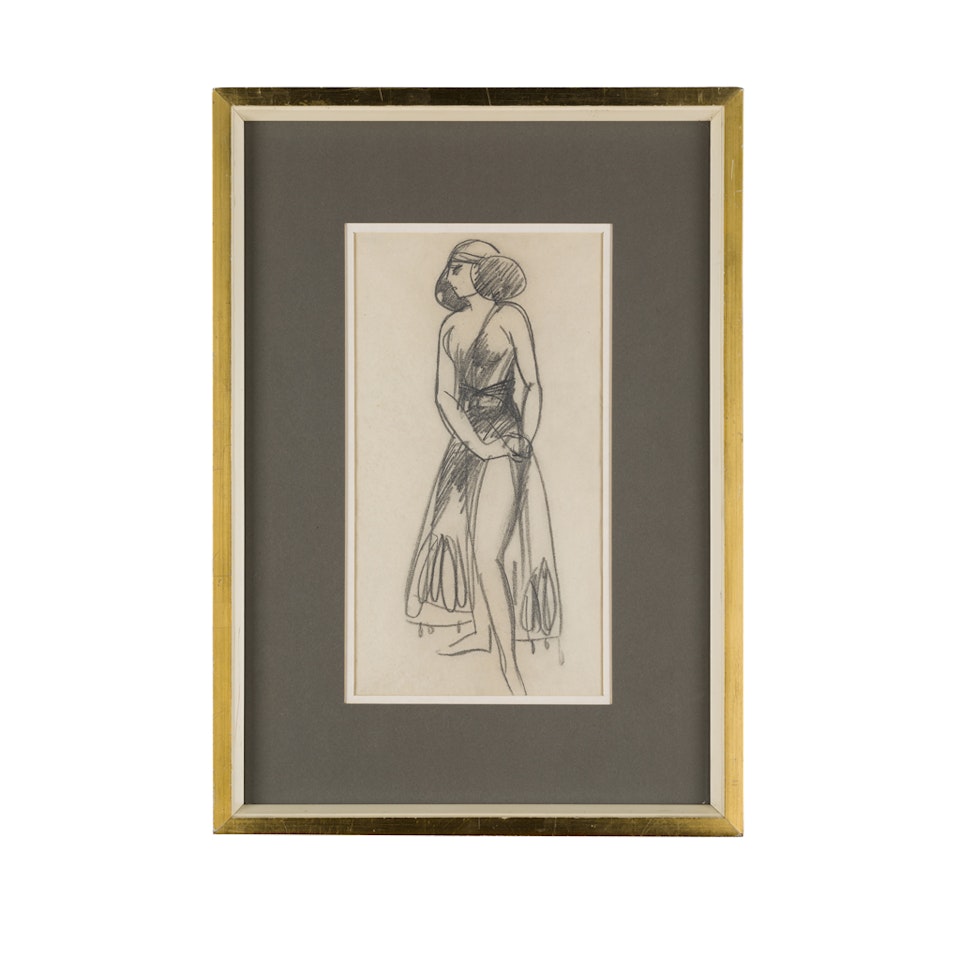 IDA RUBINSTEIN by John Duncan Fergusson