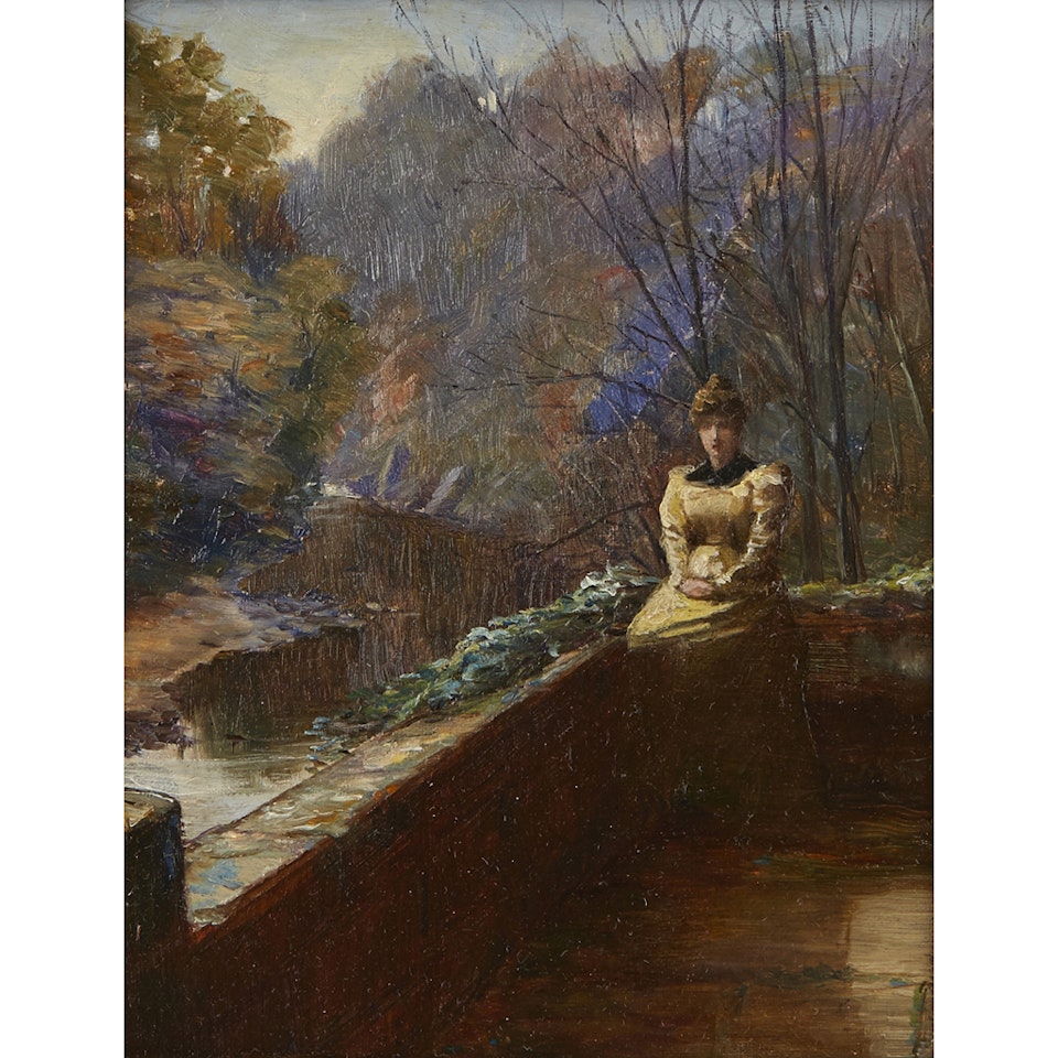 WAITING by John Lavery