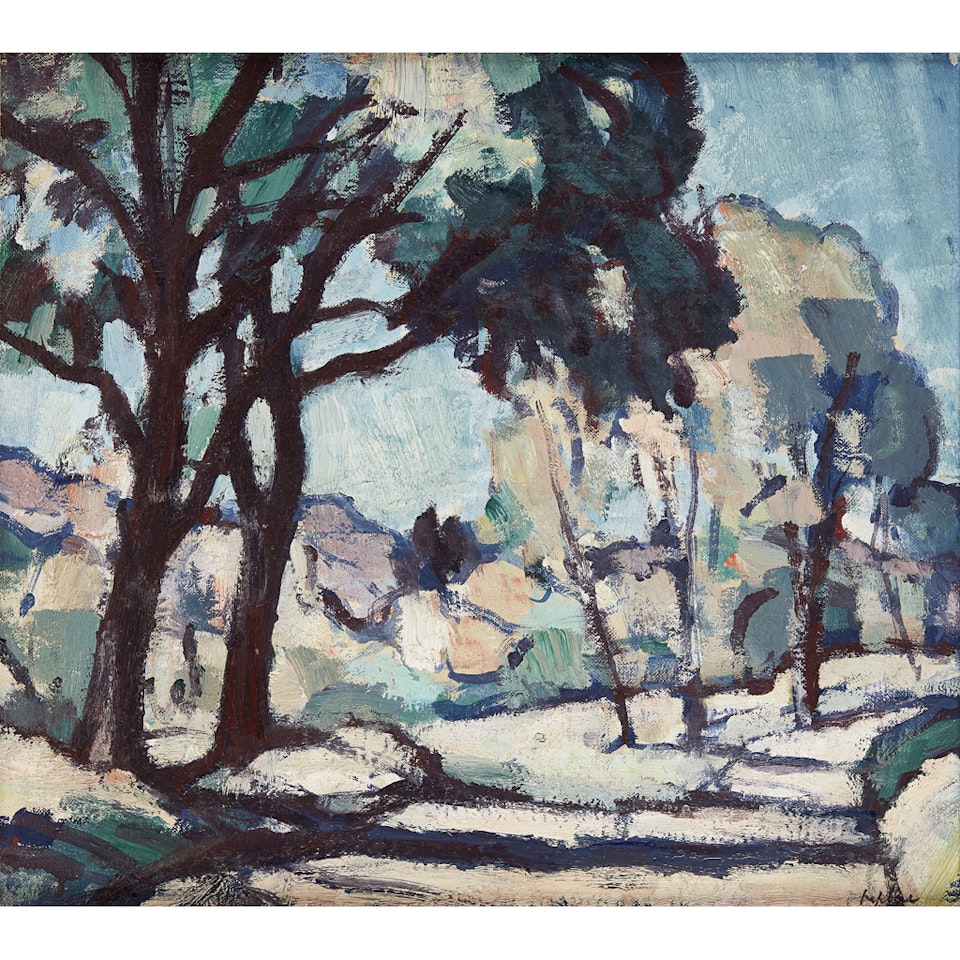 PERTHSHIRE LANDSCAPE by Samuel John Peploe