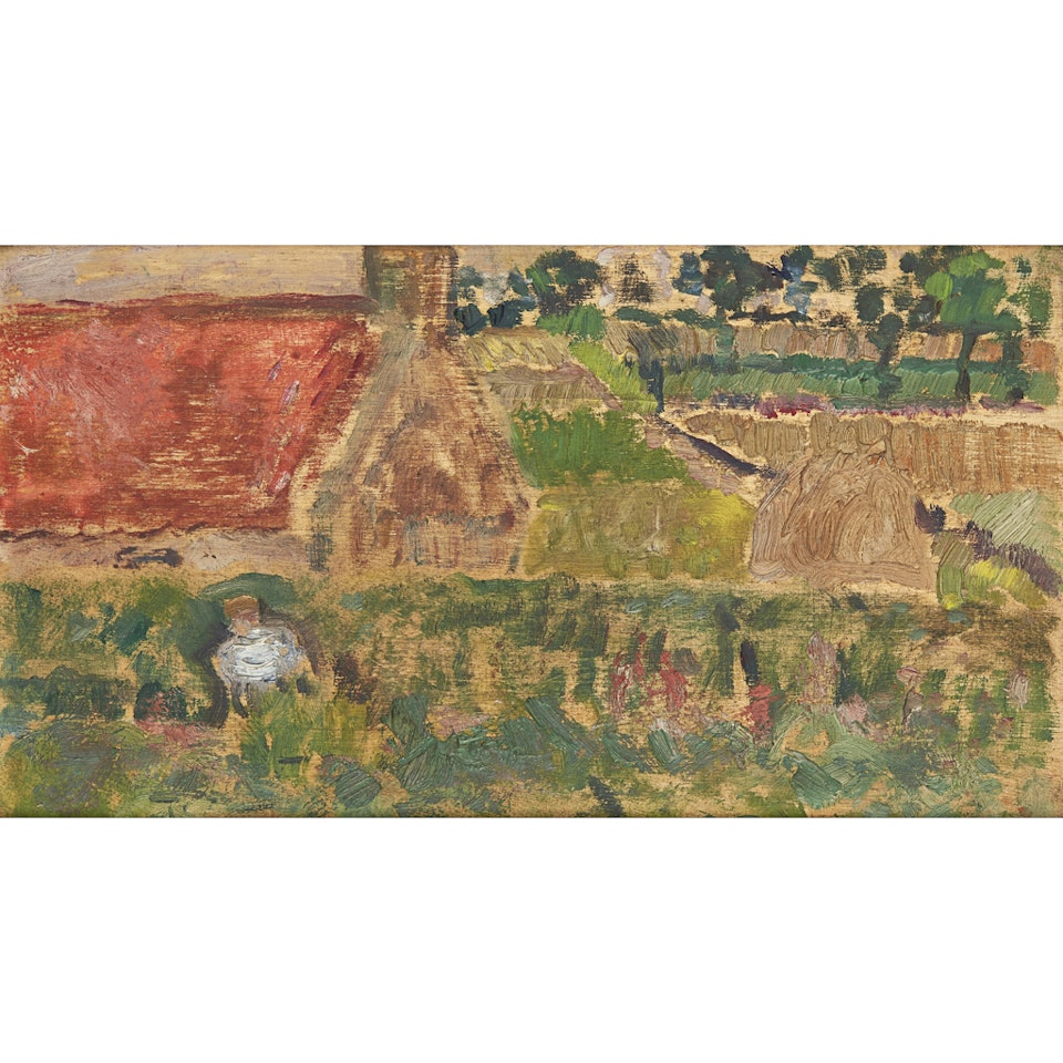 A FIFE LANDSCAPE by George Leslie Hunter