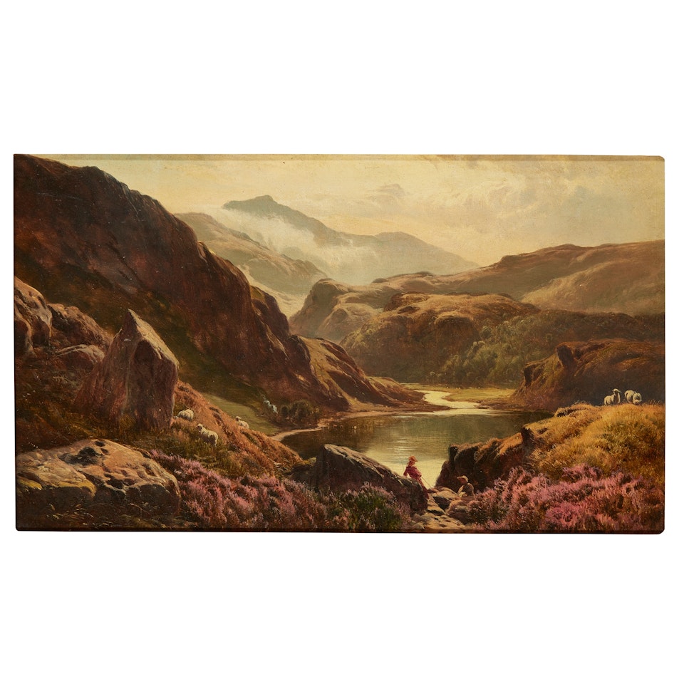 ABOVE THE LAKE, NORTH WALES by Sidney Richard Percy