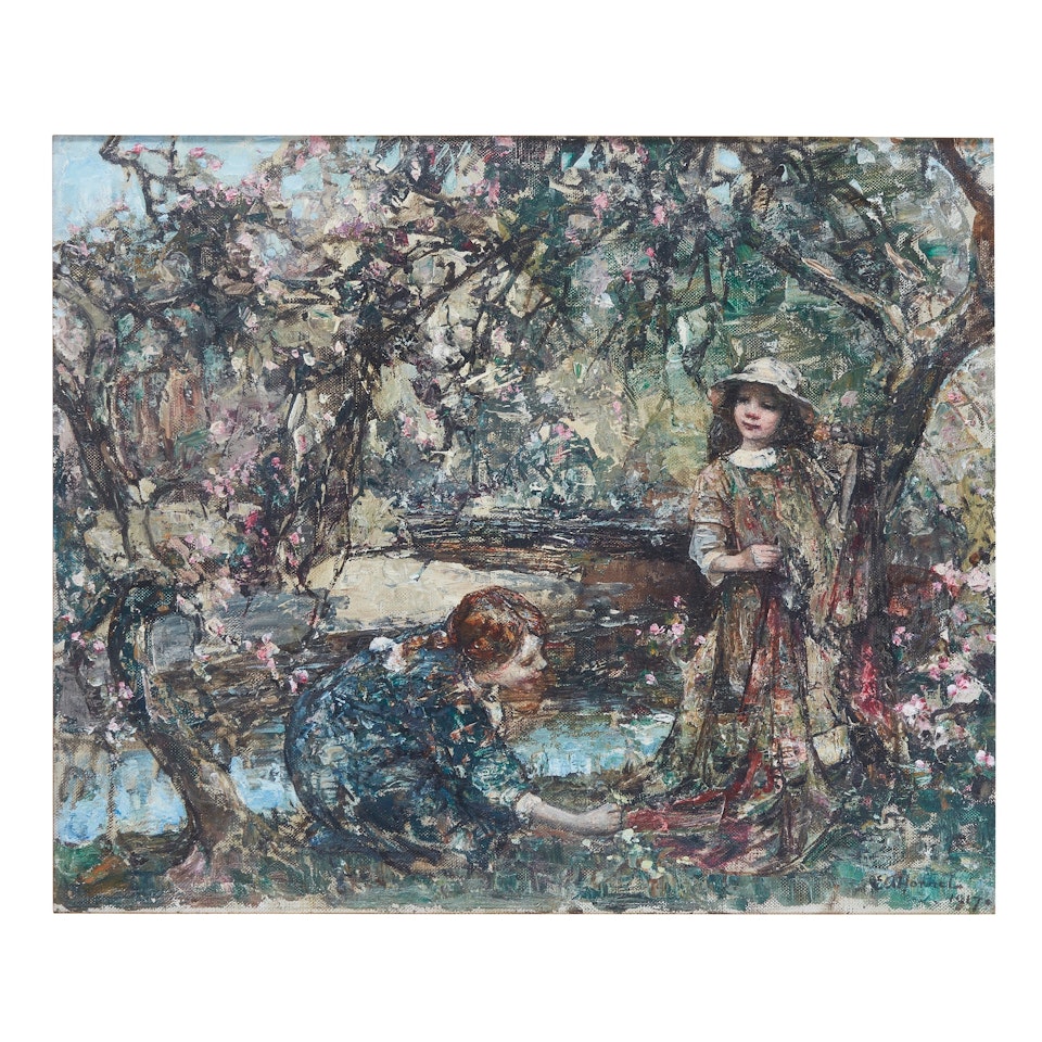 BLOSSOM-TIME by Edward Atkinson Hornel