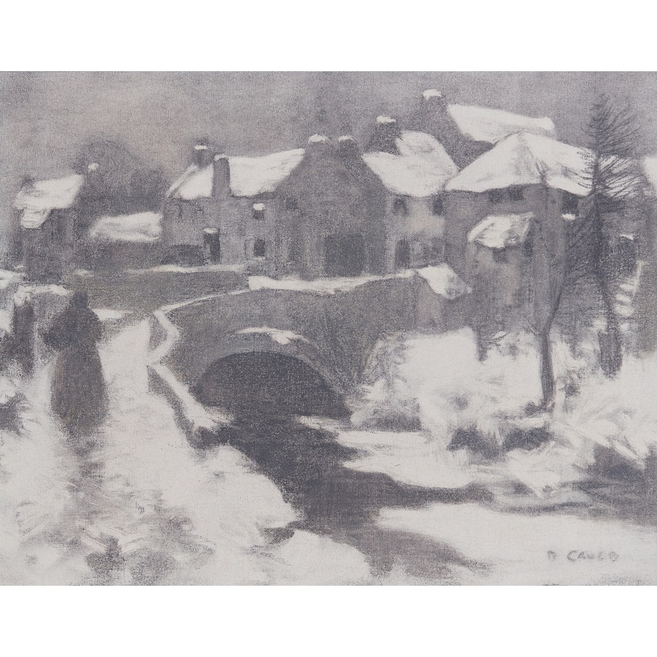 WINTER SNOW, DUNLOP by David Gauld
