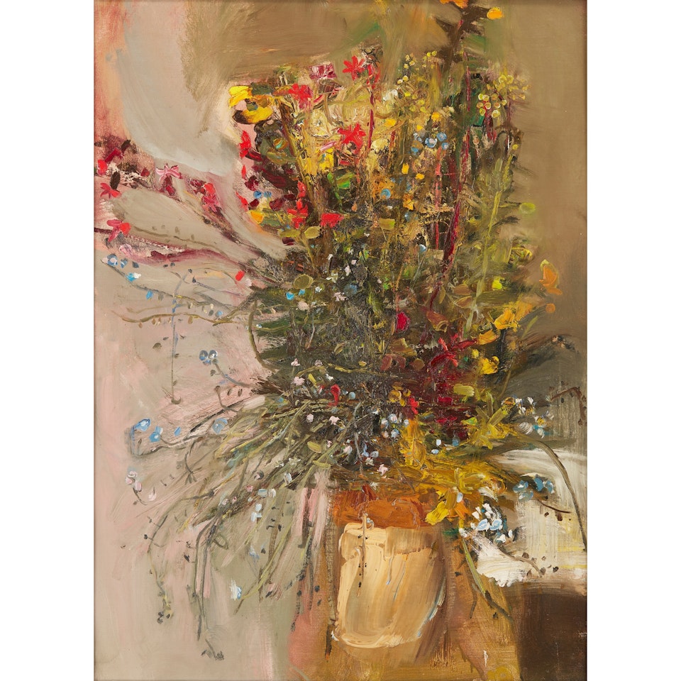 JAR OF SUMMER FLOWERS by Joan Eardley