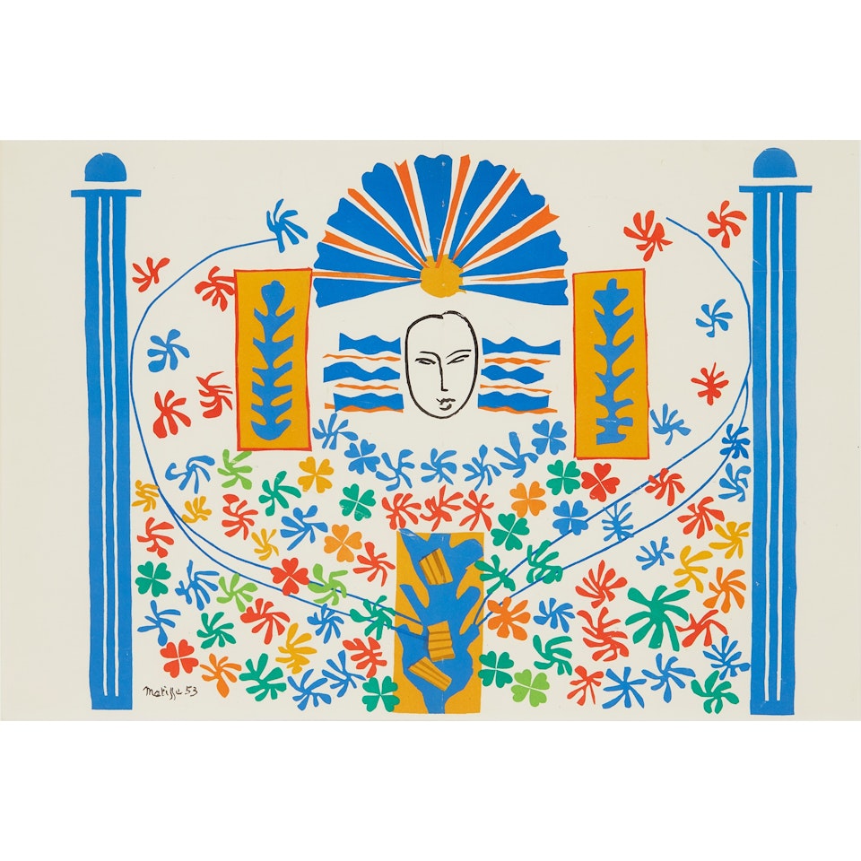 APOLLON, FROM VERVE VOL.IX, NOS.35-36 by Henri Matisse