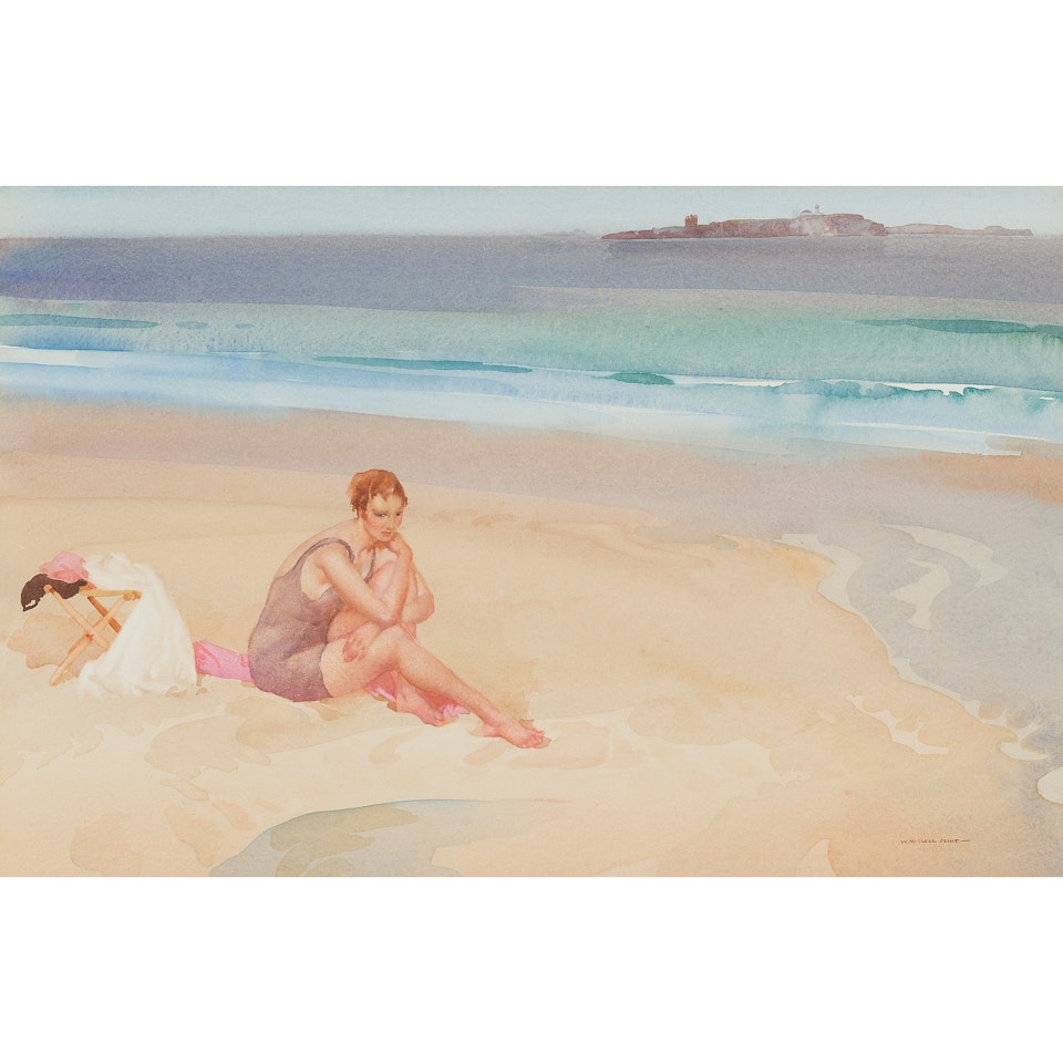 A VIEW OF THE ISLANDS by William Russell Flint