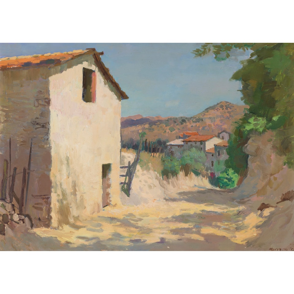 COUNTRY LANE, ANTICOLI by Alberto Morrocco