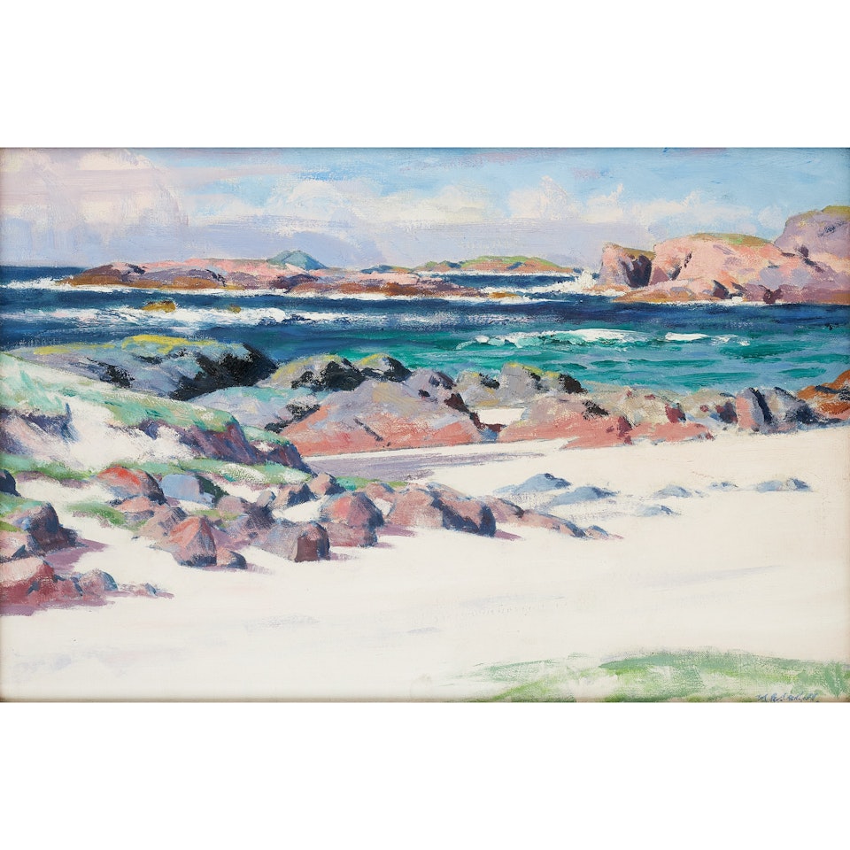 ST.COLUMBA'S BAY, IONA by Francis Campbell Boileau Cadell